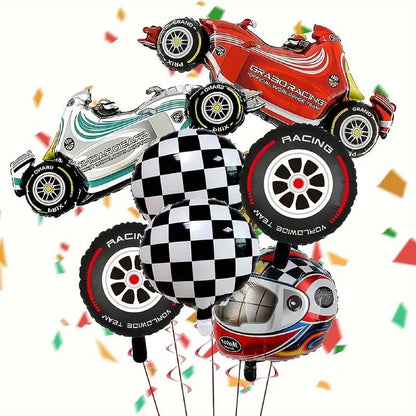 F1 - Race Car Birthday Party Balloon Set