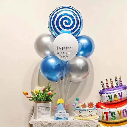 6sets Table Balloon Stand Kit, Desktop Balloon Holder