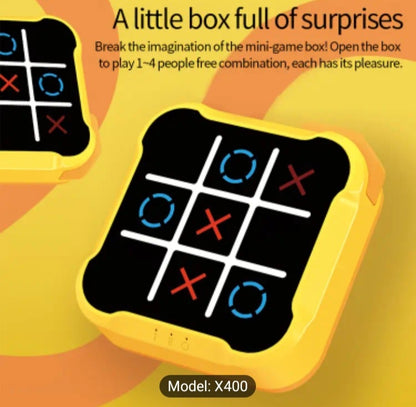 Portable Electronic Tic Tac Toe Game Console.