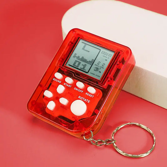 Nostalgic Electronic Mini Game Keychain Console.